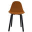 Chaise d’appoint rembourrée en cognac TA-45851783