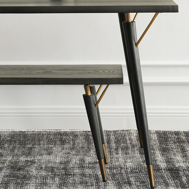 Table de salle à manger Nachelle, H 29,92 po x L 62,99 po x l 31,5 po