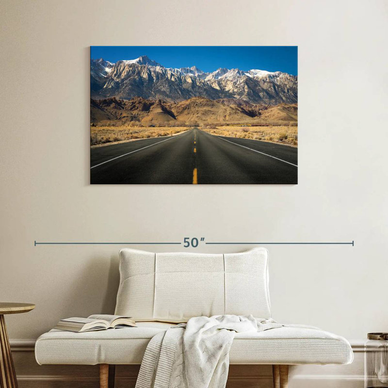 Road To Mt. Whitney, H 26 po x l 39 po