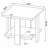 Square End Table