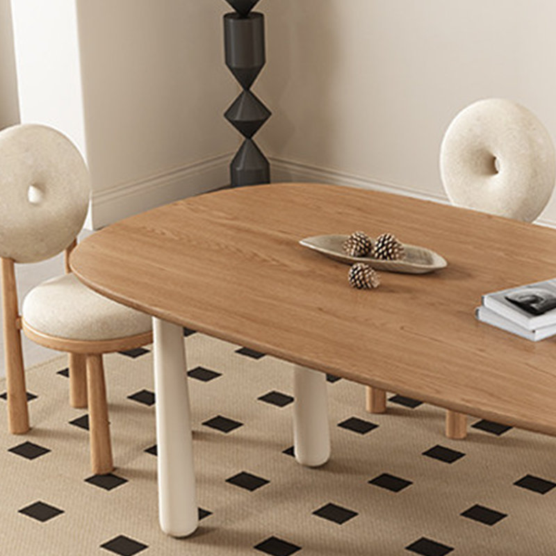 Table de salle à manger Bricen, 5 pièces: table, 4 chaises, H 29,52 po x L 55,11 po x l 31,49 po