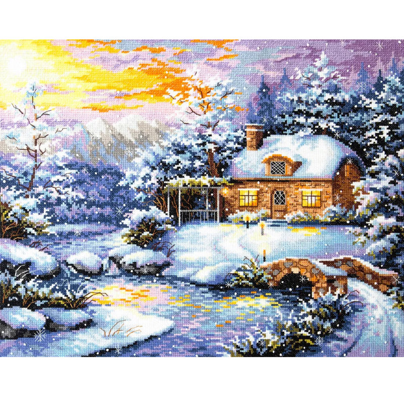 Magic Needle Counted Cross-Stitch Kit Winter's Tale 45-08