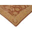 Tapis brun / beige en laine noué à la main de style oriental rectangulaire Baccio 9 pi 1 po x 11 pi 8 po