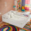 Lit plateforme pour enfant avec clôture et porte-2036988321-2036988323