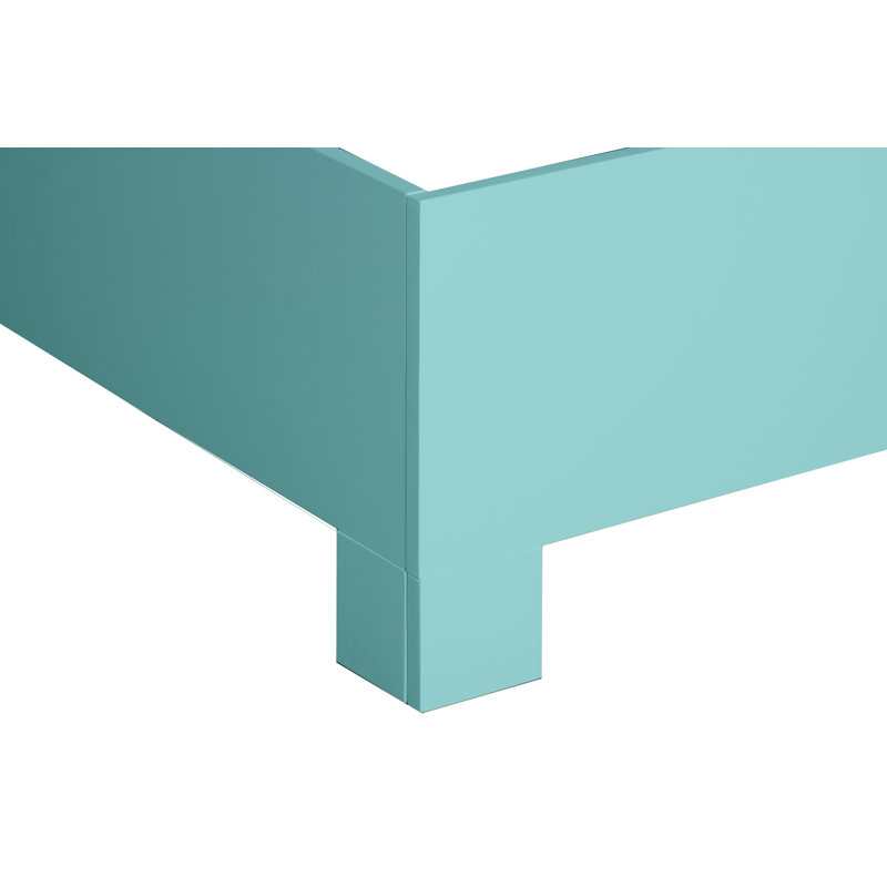 Honeycomb Bed, White, Extra-long Twin