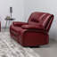 Fauteuil inclinable et oscillant rouge Elodie