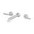 Tenet Wall Mounted Bathroom Faucet-55969347