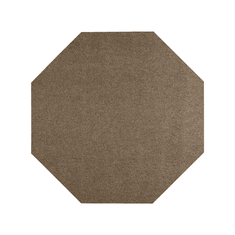 Tapis d'intérieur / extérieur tissé à la machine Estol, Octogone 7 pi