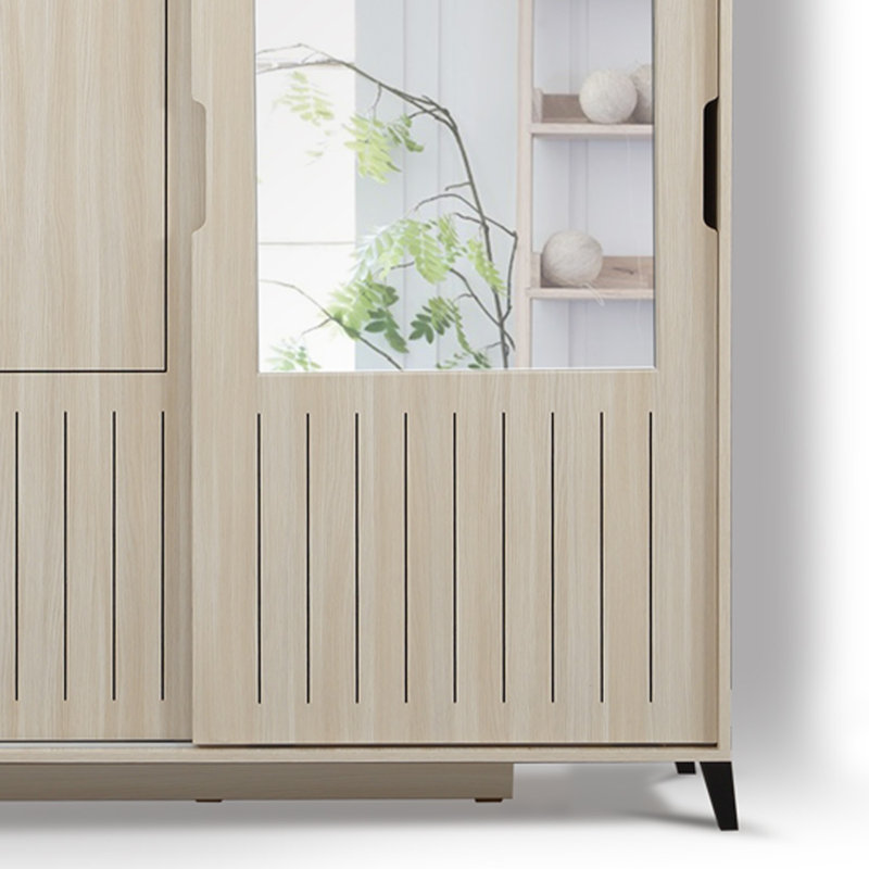 Armoire Suellen, Chêne, H 85 po x l 47,2 po x P 23,6 po