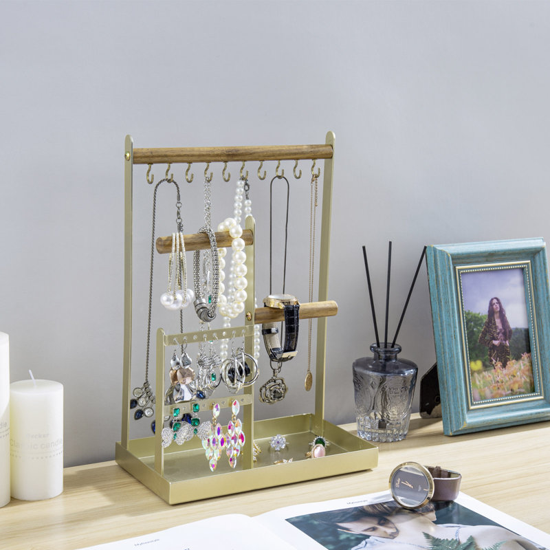 Présentoir à bijoux en métal