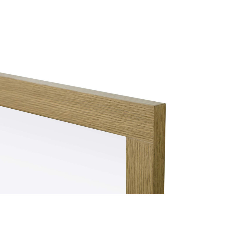 Miroir Noah, 36 po x 60 po, Brun miel, Rectangulaire