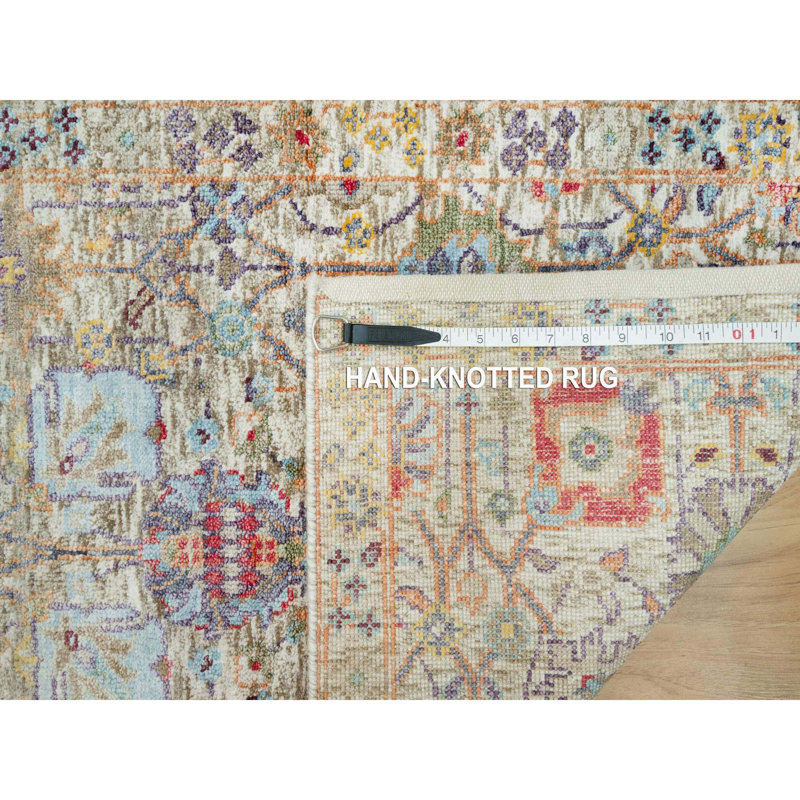 Tapis rectangulaire en laine nouvel âge 2 pi x 3 pi Carolita