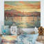 «Vancouver Port Sunset Sail - Port Landscape Coastal» sur toile-355167378