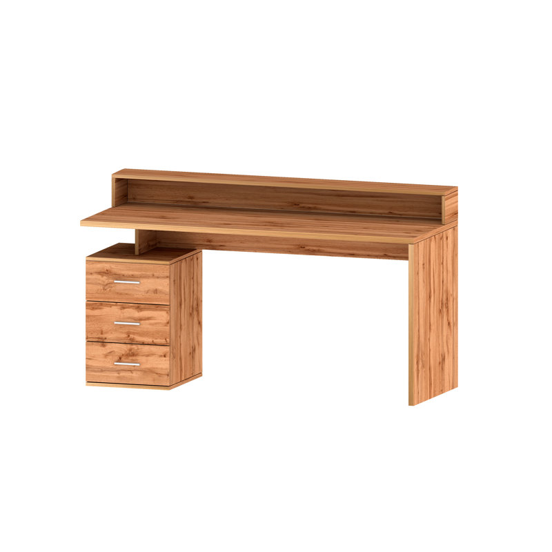 Basim 160 Cm Desk, Brown