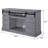 Coleah Gray Oak TV Stand