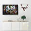Multi-Coloured Wall Graffiti - Wrapped Canvas-55359647