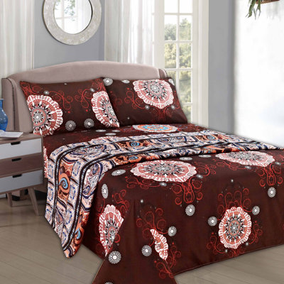 Palace Microfiber Paisley Sheet Set