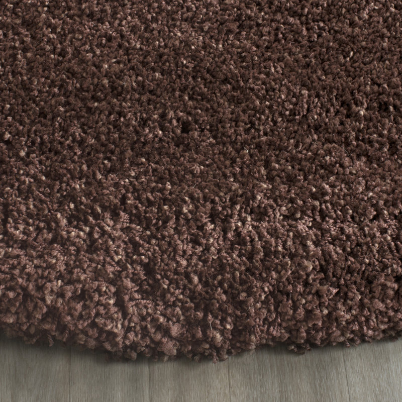 Starr Hill Brown Area Rug, Round 5'1"
