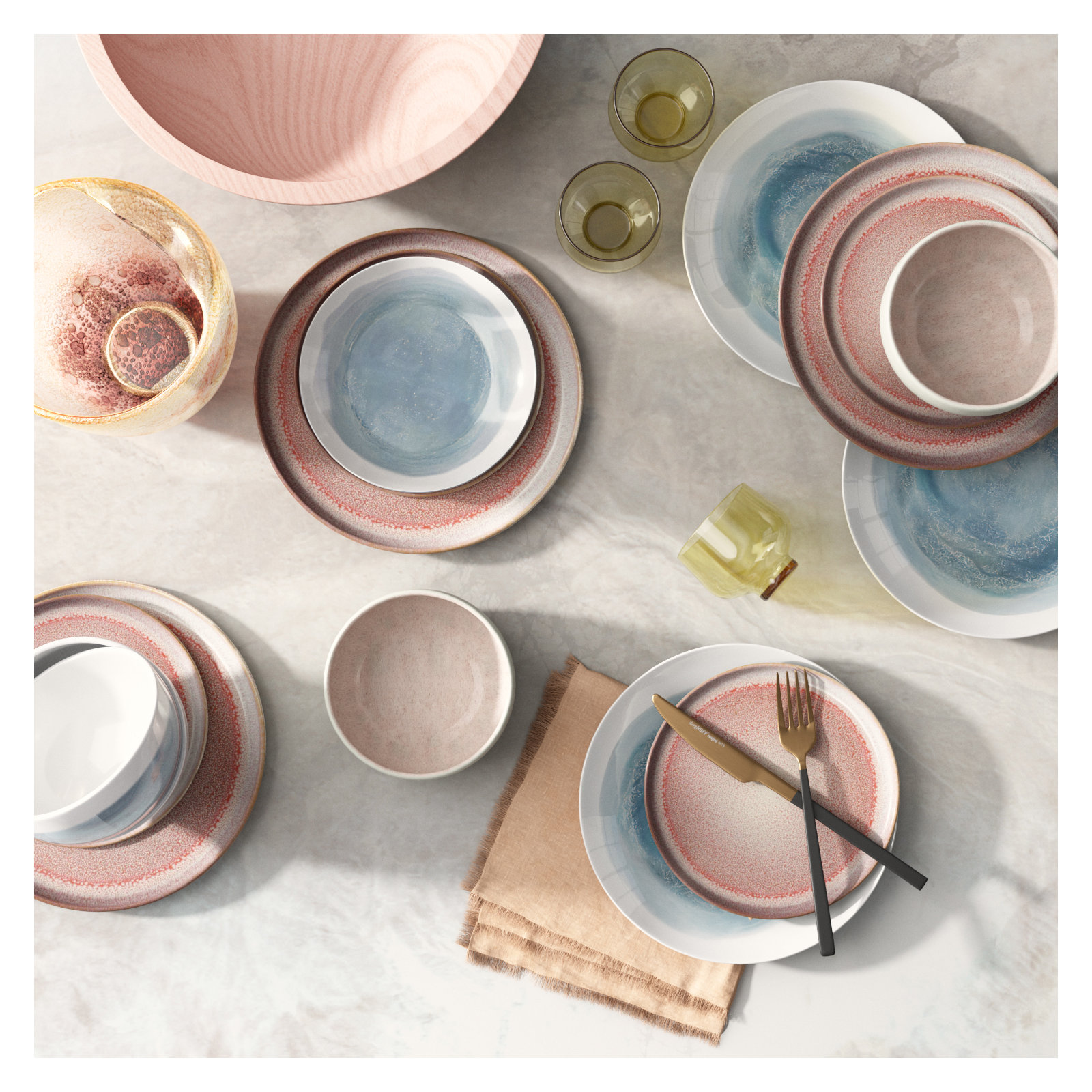 Calpurnia Stoneware Dinnerware Set