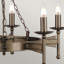 Dabrowski 6 - Light Waggon Wheel Chandelier