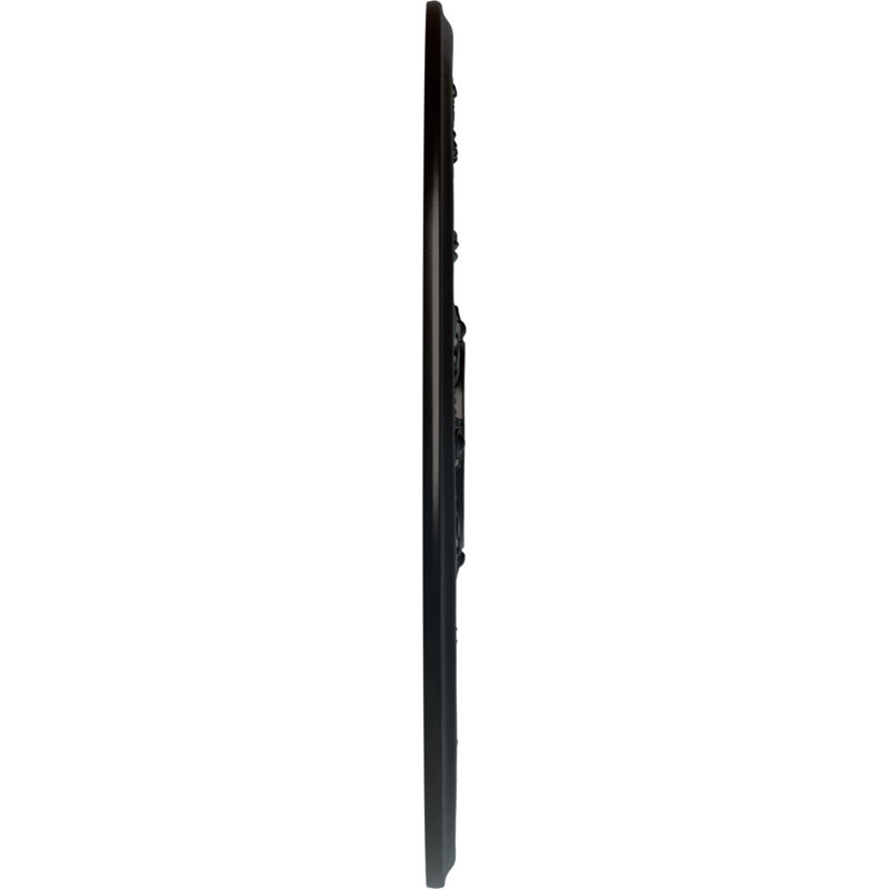 Endurathane Rose Ceiling Medallion, 30 7/8"OD x 3 5/8"ID x 1 3/8"P (Fits Canopies up to 5 1/4"), Hand-Painted Jet Black Finish