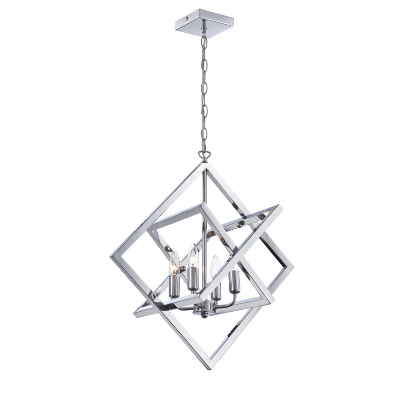 Rosson 4 - Light Dimmable Geometric Chandelier