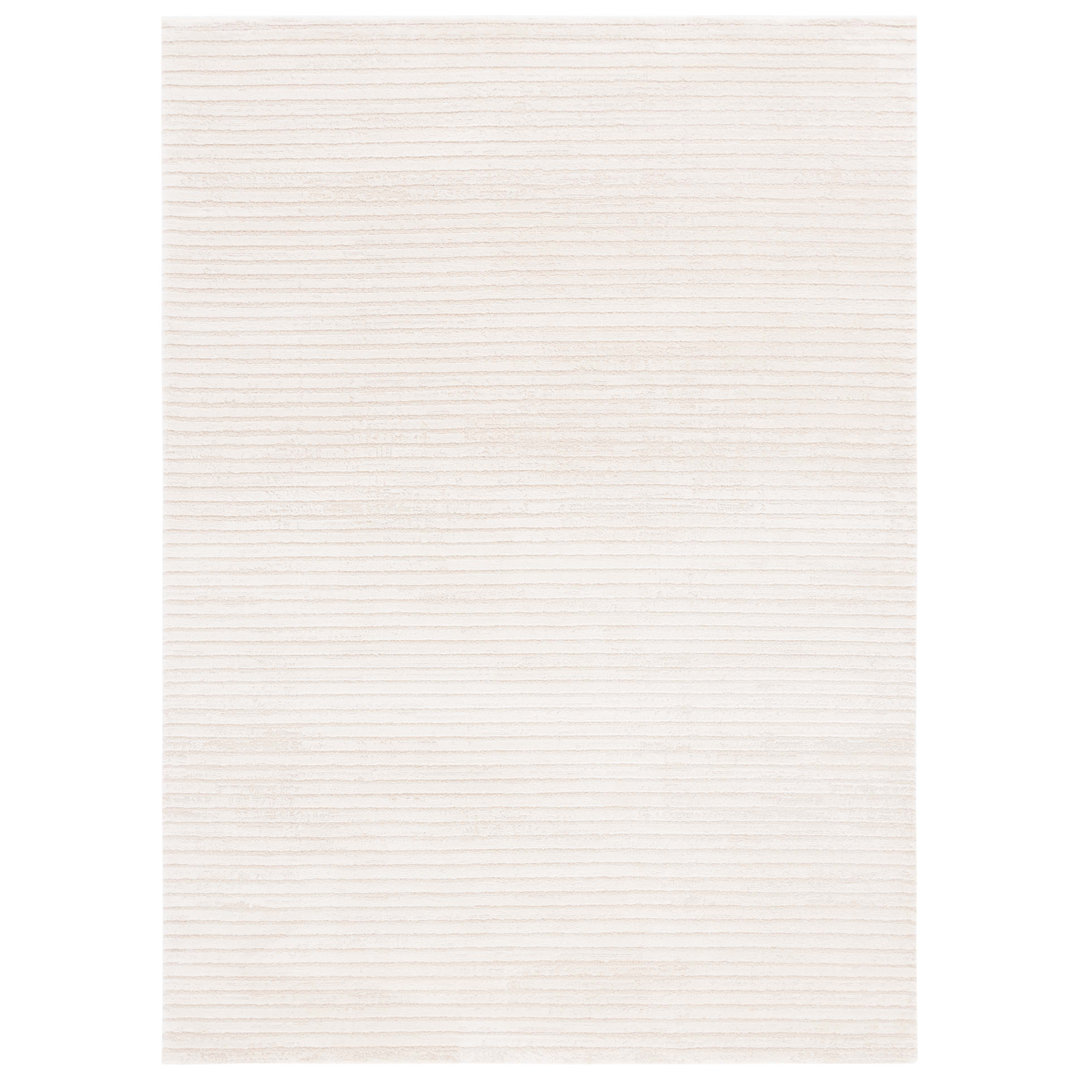 Teppich Striped in Elfenbeinfarben/Beige