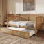Lit de jour en rotin avec couchette-1744902706-1744902707