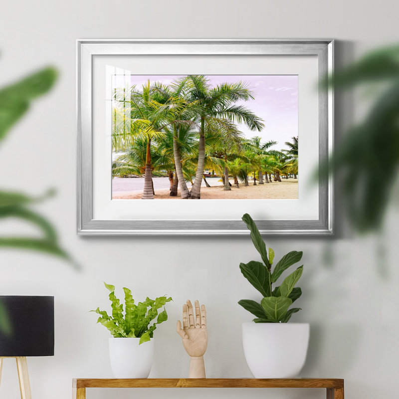 Summer Day - Photographie avec cadre photo, H 22,5 po x l 30,5 po x P 1,5 po, Argent