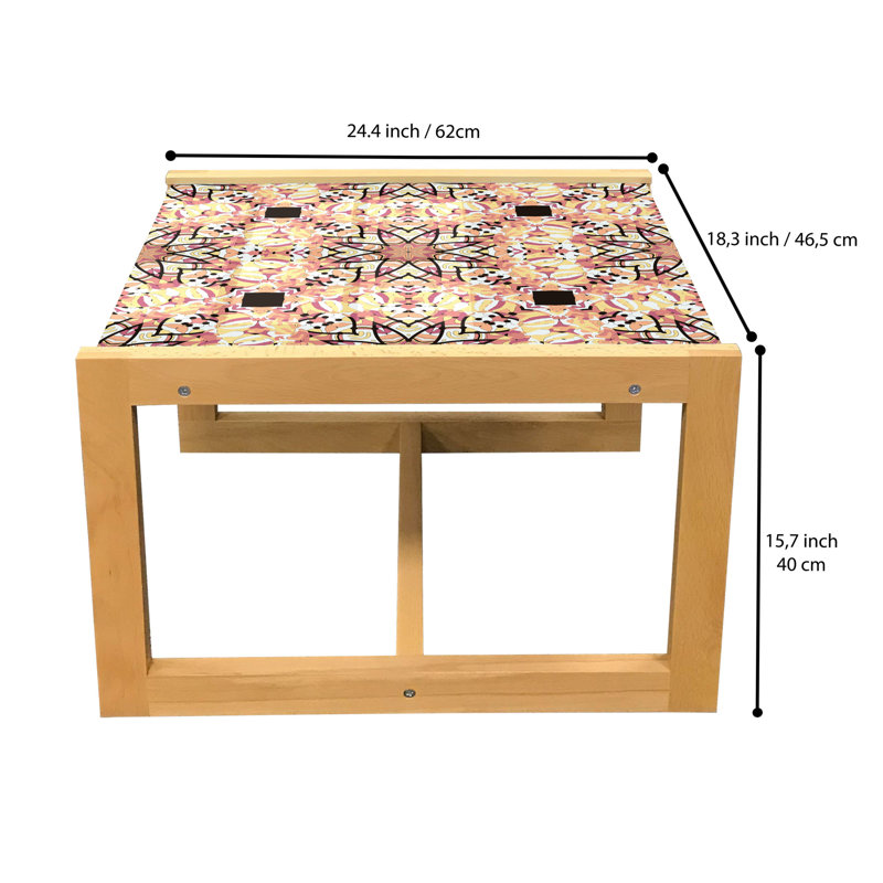 Jahzion Sled Coffee Table, 62cm H x 46cm W x 40cm D