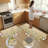 Anti-fatigue Kitchen Mats Set Of 2, Cushioned Waterproof Non-slip, Floral Wildflower Farmhouse Kitchen Rugs