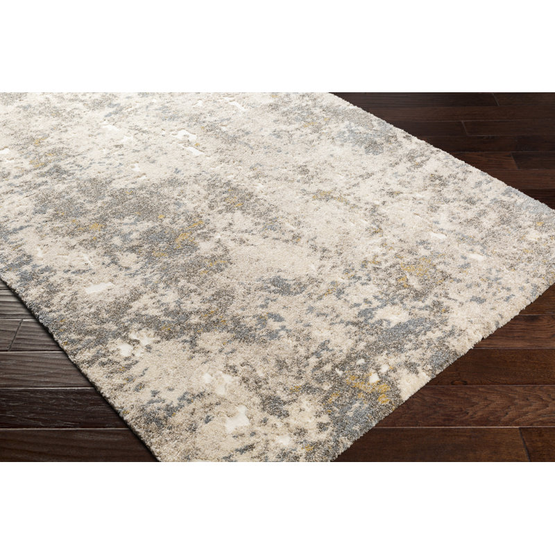 Tapis chameau / brun Bartol, Carré 7 pi x 10 po