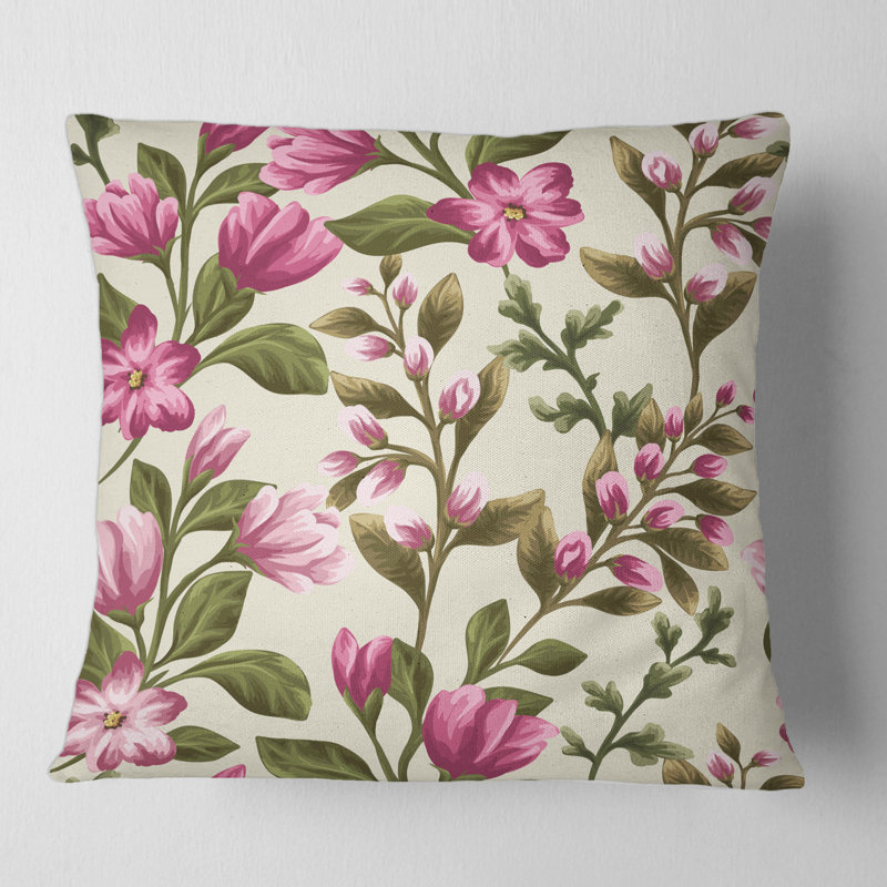 Housse et insert de coussin Wildflowers, 18" x 18"