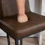Tabouret de bar moderne de 24 po de hauteur avec structure en métal-109379952-124553376