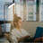 Lakina Dimmable LED  Torchiere Floor Lamp with Adjustable Head
