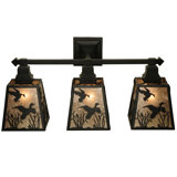Rustic Lodge 3 - Light Armed Sconce