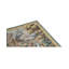 Hand-Knotted High-Quality Blue and Gold Area Rug