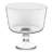 Libbey Selene Footed Glass Trifle Bowl, 9-inch