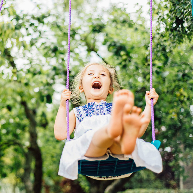 Plum Play Metal Double Swing Set