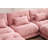 U Shape Cloud Couch With 2 Ottomans-788026010