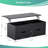 SHCA  Black Lift Top Extendable Coffee Table With Storage