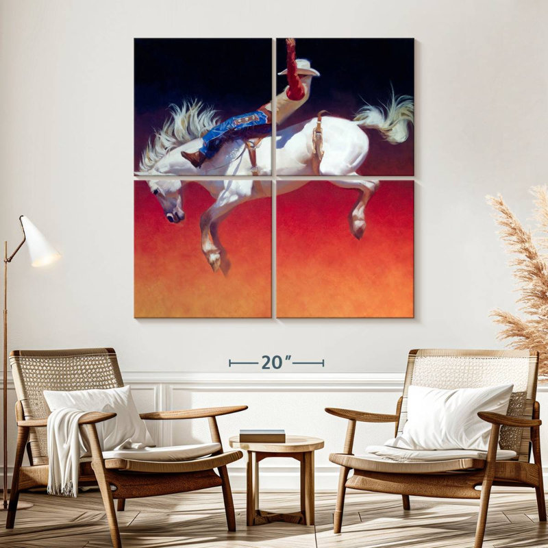 Mehar Rodeo Fireworks, H 57 po x l 57 po