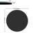 36 Inch Round Black Tempered Glass Table Top, 1/2 Thick Beveled Edge, Heat And Impact , Good For Office Dining Tables Top With Polished Wear- Easy To Maintain, Ideal Coffee-299307114