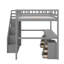 Lit mezzanine double avec commode, bureau et bande lumineuse-1468204410-1468204408