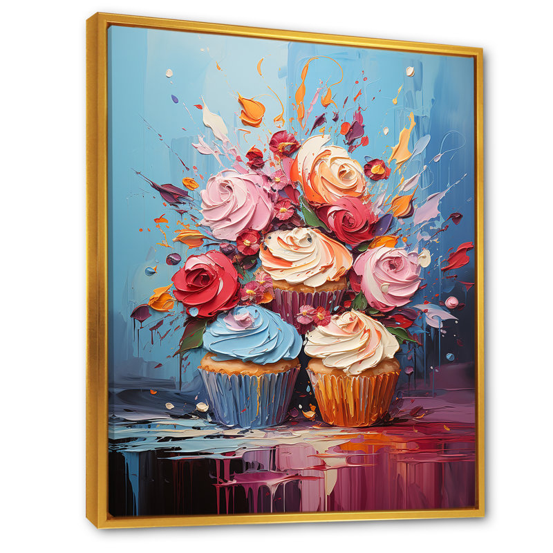 «Bursting Balloon Banter Abstract Popart», reproduction d'art sur toile_105717, H 40 po x l 30 po x P 1,5 po