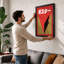 Poster Fragment Retro - Framed Print-363854482-363854483