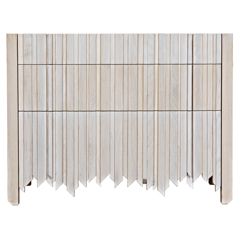 Desdemona 3 - Drawer Solid Wood Dresser