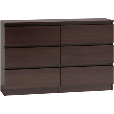 120cm W 6 - Drawer Chest of Drawers