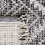 Tapis ivoire / noir Belniak-997734184