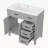 Versatile Bathroom Vanity with Exquisite Design and Efficient Storage